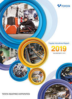 Toyota Industries Report 2019 (For the period ended March 2019)の表紙