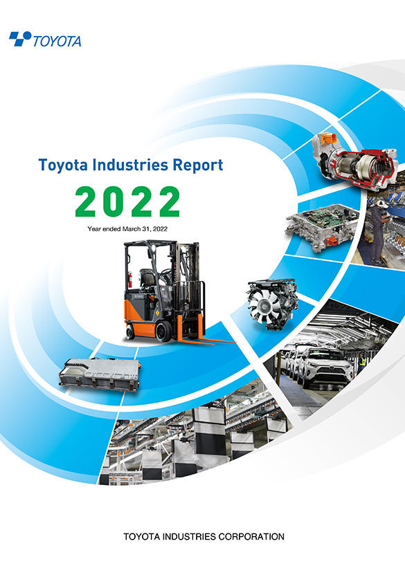 Toyota Industries Report 2022 (For the period ended March 2022)の表紙