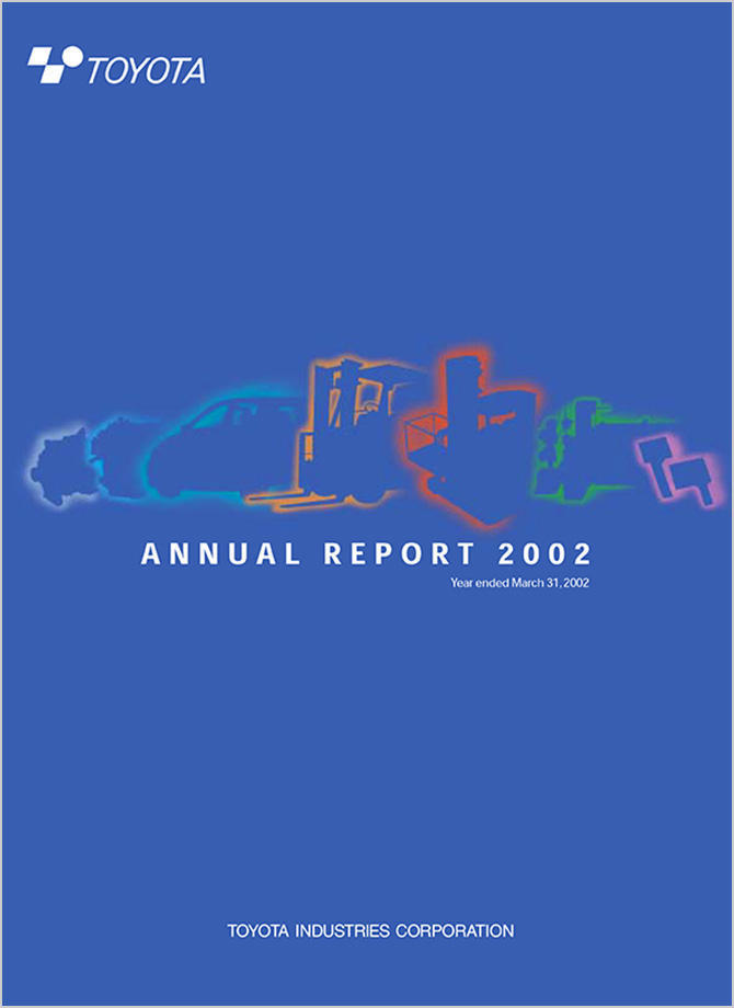 ANNUAL REPORT 2002 (For the period ended March 2002)の表紙