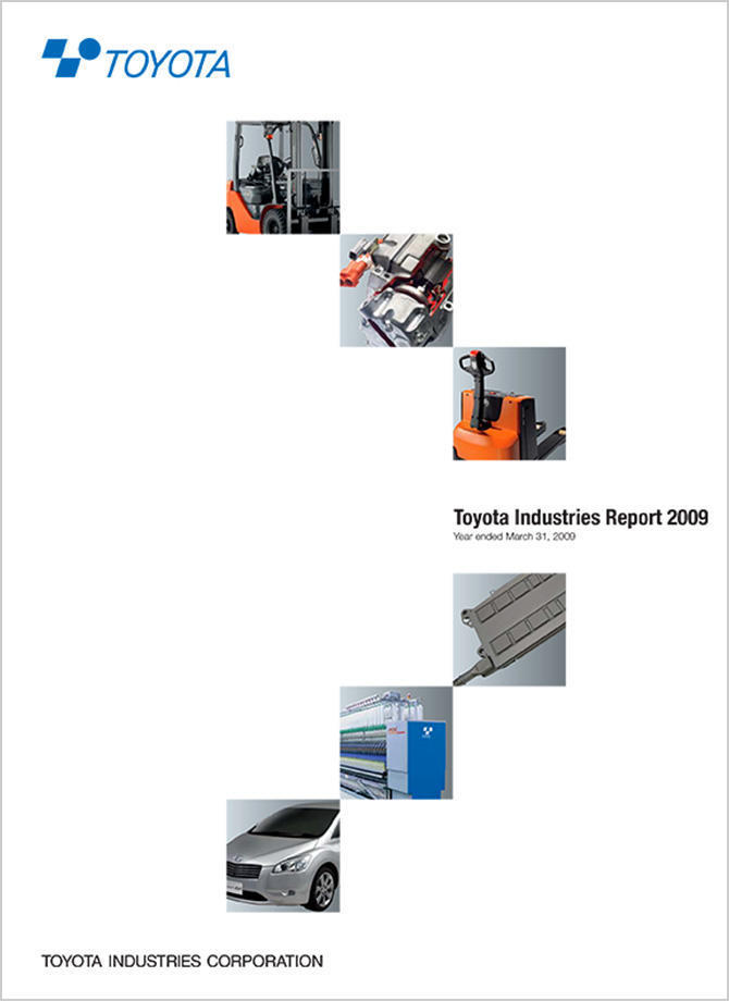 Toyota Industries Report 2009 (For the period ended March 2009)の表紙