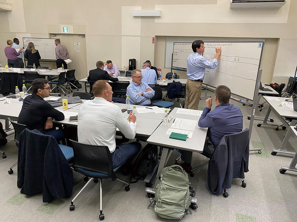 Leadership development program in North America and Europe