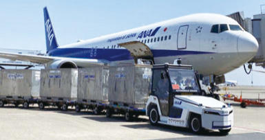 Figure 2. Autonomous towing tractor