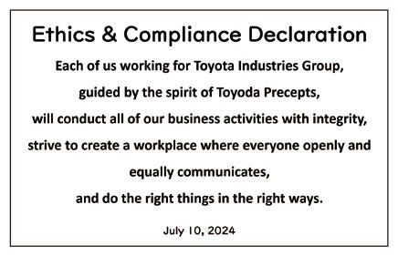 Compliance Declaration